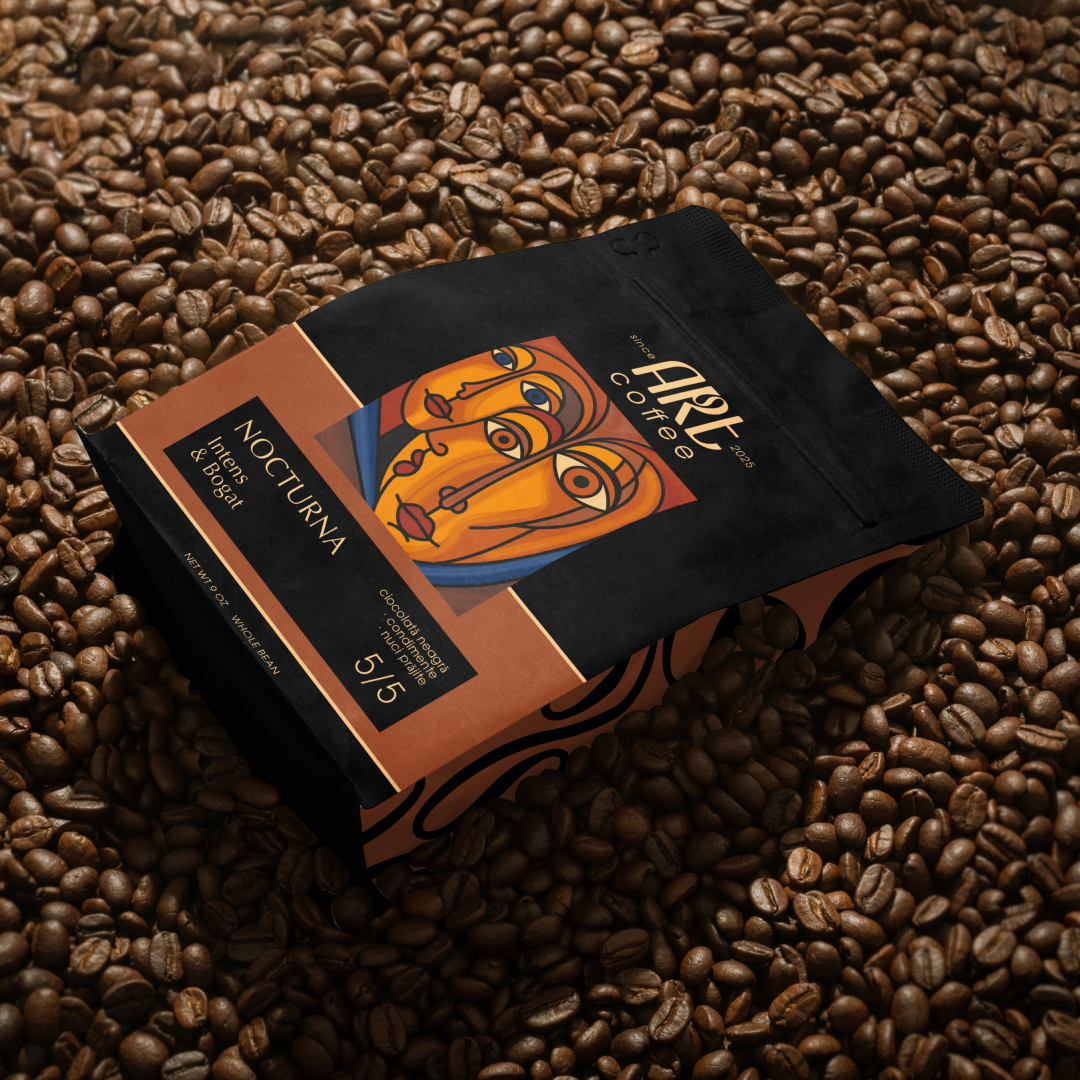 Обзор дизайна для бренда ART COFFEE